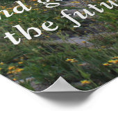 Schilderachtig bergpad Inspirerend Poster (Hoek)