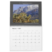 Schilderachtig bijbelversies van Arizona Kalender (Feb 2027)