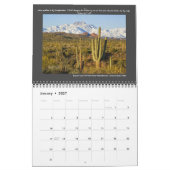 Schilderachtig bijbelversies van Arizona Kalender (Jan 2027)