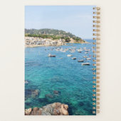 Schilderachtig Blauwe Oceaan Spanje Reisfoto Aange Planner (Achterkant)