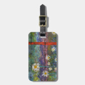 Schilderachtig bloem bagagelabel (Voorkant verticaal)