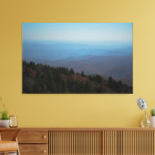 Schilderachtig Blue Ridge Mountains Canvas Afdruk (Insitu (Woonkamer))
