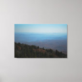 Schilderachtig Blue Ridge Mountains Canvas Afdruk (Voorkant)