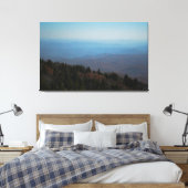 Schilderachtig Blue Ridge Mountains Canvas Afdruk (Insitu (Slaapkamer))