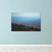 Schilderachtig Blue Ridge Mountains North Carolina Canvas Afdruk (Insitu (Houten vloer))
