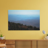 Schilderachtig Blue Ridge Mountains North Carolina Canvas Afdruk (Insitu (Woonkamer))