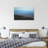 Schilderachtig Blue Ridge Mountains North Carolina Canvas Afdruk (Insitu (Slaapkamer))