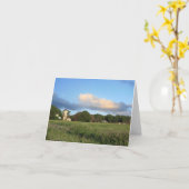 Schilderachtig Boerderij, de Lege Kaart van de (Gele Bloem)