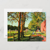 Schilderachtig Boerderij voor het instappen van Mi Briefkaart (Voorkant / Achterkant)