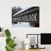 Schilderachtig bord voor het overzicht in het Post (Thuiskantoor)