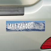 Schilderachtig bumpersticker meer Tahoe California (Op auto)