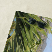 Schilderachtig Caribische eiland Saint Lucia Strandlaken (In situ)