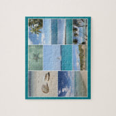 Schilderachtig Caribische Isla Saona Foto Collage Legpuzzel (Verticaal)