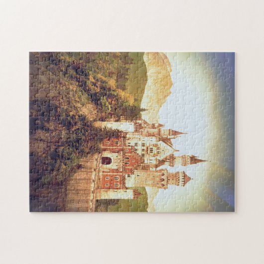 Schilderachtig Castle Neuschwantstein Legpuzzel (Horizontaal)