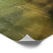 Schilderachtig Chattooga River Bend Poster (Hoek)