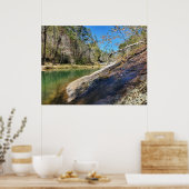 Schilderachtig Chattooga River Bend Poster (Keuken)