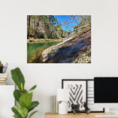 Schilderachtig Chattooga River Bend Poster (Thuiskantoor)
