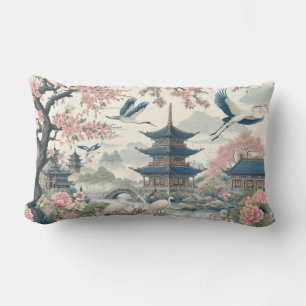 schilderachtig chinoiserie kussen