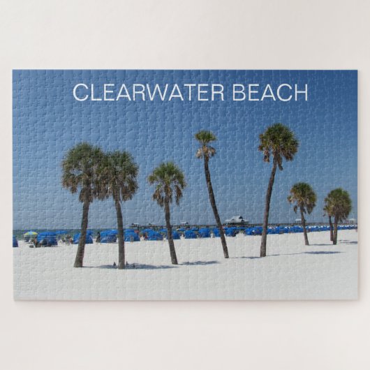 Schilderachtig Clearwater Beach Florida Legpuzzel (Horizontaal)