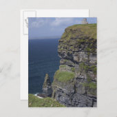 Schilderachtig Cliffs of Moher en O'Brien Tower Briefkaart (Voorkant / Achterkant)