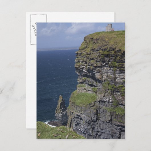 Schilderachtig Cliffs of Moher en O'Brien Tower Briefkaart (Voorkant / Achterkant)