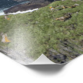 Schilderachtig Cliffs of Moher en O'Brien Tower Foto Afdruk (Hoek)