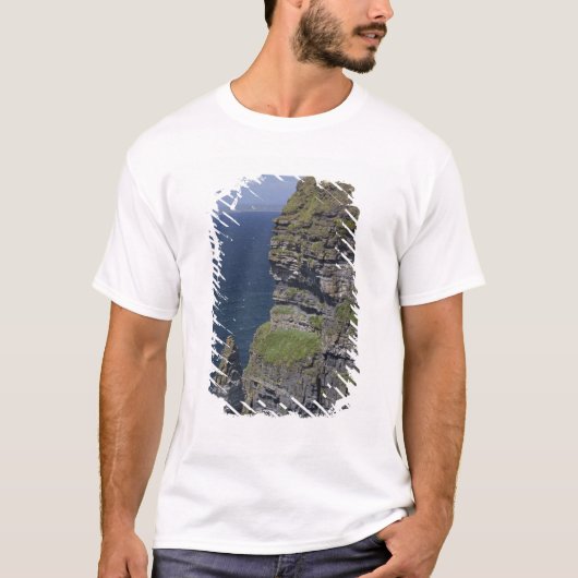 Schilderachtig Cliffs of Moher en O'Brien Tower T-shirt (Voorkant)