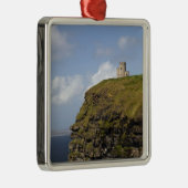 Schilderachtig Cliffs of Moher en O'Brien's Tower. Metalen Ornament (Rechts)