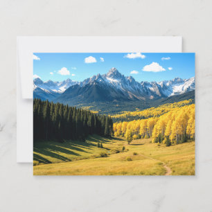 Schilderachtig colorado briefkaart