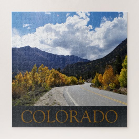 Schilderachtig Colorado Gold Aspens Family Fun Legpuzzel (Verticaal)