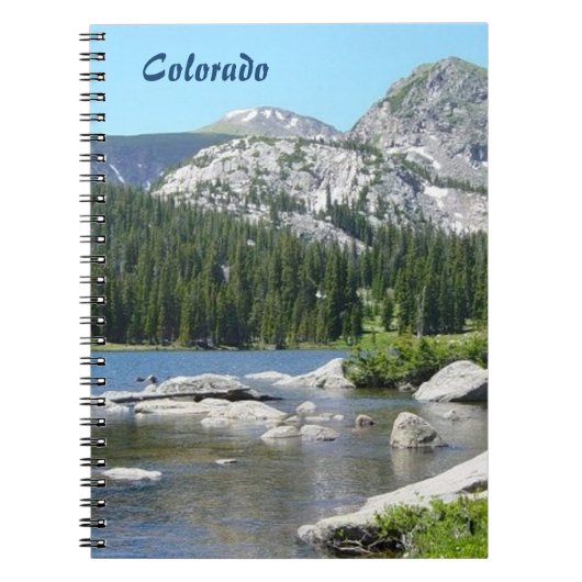 Schilderachtig colorado notitieboek (Voorkant)