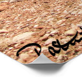 Schilderachtig Colorado op de foto van Grand Canyo Poster (Hoek)