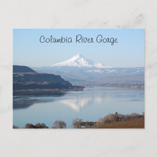 Schilderachtig Columbia River Gorge Travel foto Briefkaart (Voorkant)