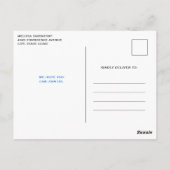 Schilderachtig Country Mountains en Lake Birthday  Briefkaart (Achterkant)