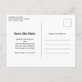 Schilderachtig Country Mountains en Lake Save the Uitnodiging Briefkaart (Achterkant)