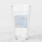 Schilderachtig Crater Lake National Park Fotoglas Glas (Achterkant)