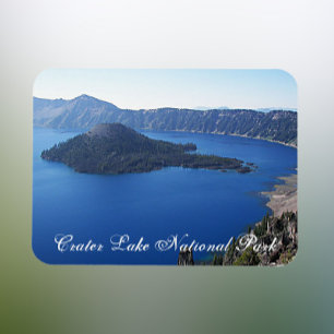 Schilderachtig Crater Lake National Park Magneet