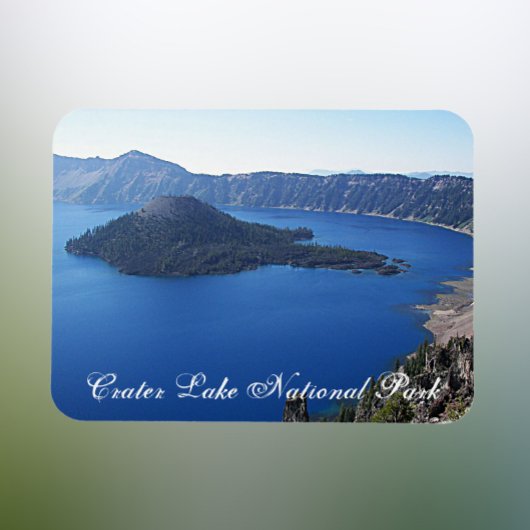 Schilderachtig Crater Lake National Park Magneet