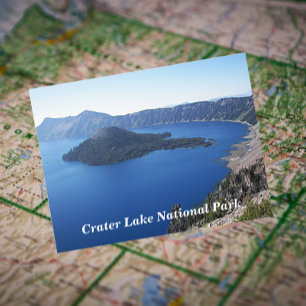Schilderachtig Crater Lake National Park Reizen Briefkaart