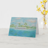 SCHILDERACHTIG CRUISE WENSKAART KAART (Gele Bloem)