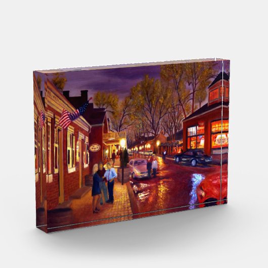 Schilderachtig district St. Charles Historic Fotoblokken (Links)