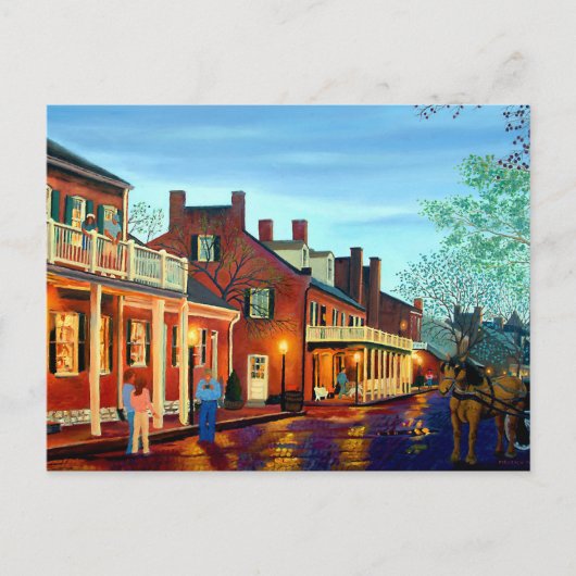 Schilderachtig district St. Charles Historic II Briefkaart (Voorkant)