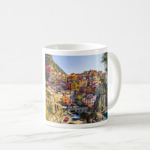 Schilderachtig dorp, Cinque Terre, Liguria, Itali Koffiemok