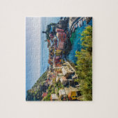 Schilderachtig dorp, Cinque Terre, Liguria, Italië Legpuzzel (Verticaal)