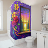 Schilderachtig Douchegordijn (In situ)
