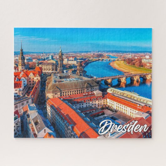 Schilderachtig Dresden, Duitsland Legpuzzel (Horizontaal)