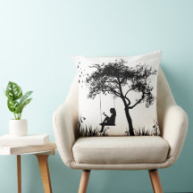 "Schilderachtig dromen: kussen elegantie in elke d