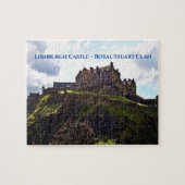 Schilderachtig Edinburgh Castle Scotland Royal Stu Legpuzzel (Horizontaal)
