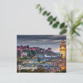 Schilderachtig Edinburgh, Scotland, Verenigd Konin Briefkaart (Staand voorkant)