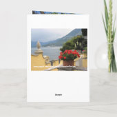 SCHILDERACHTIG EILAND CAPRI VOOR VERJAARDAGSVROUW KAART (Achterkant)